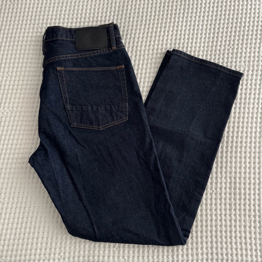 Roark Men's Raw Straight Denim Jeans